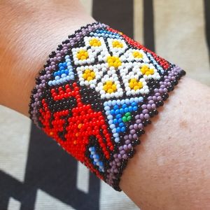 Handmade Mexican Chaquira Bracelet
